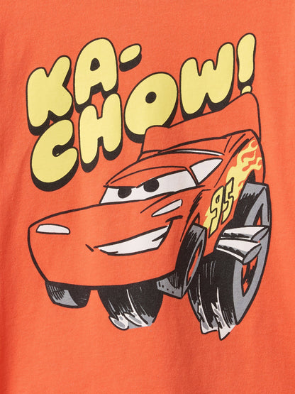 Turuncu Disney Grafik T-shirt