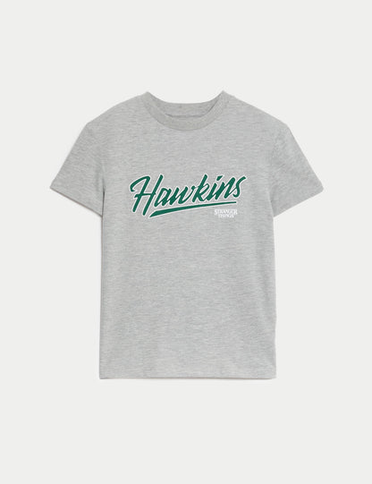 Kısa Kollu Stranger Things:trade_mark: T-shirt (6-16 Yaş)