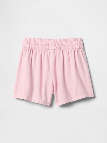 Pembe Bağcıklı Easy Şort