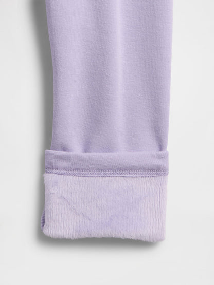 Lila Pull-on Cozy-lined Leggings Tayt