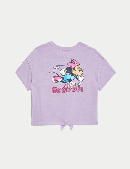 Saf Pamuklu Minnie Mouse:trade_mark: T-shirt (2-7 Yaş)