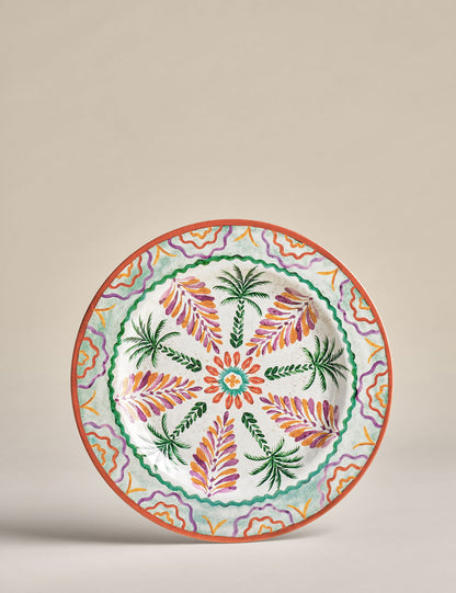 4’lü Boho Desenli Yemek Tabağı Seti