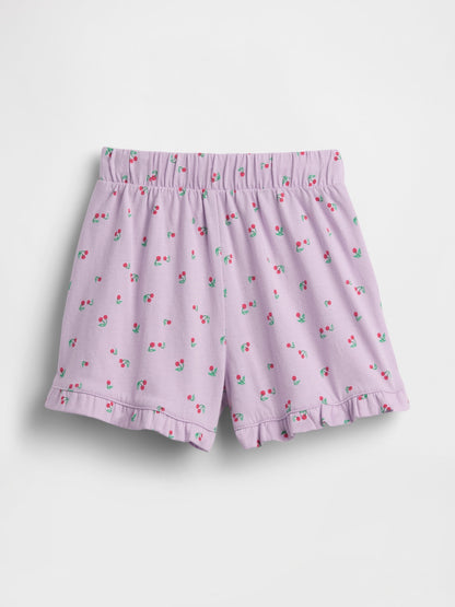 Lila Mix & Match Pull-on Ruffle Şort