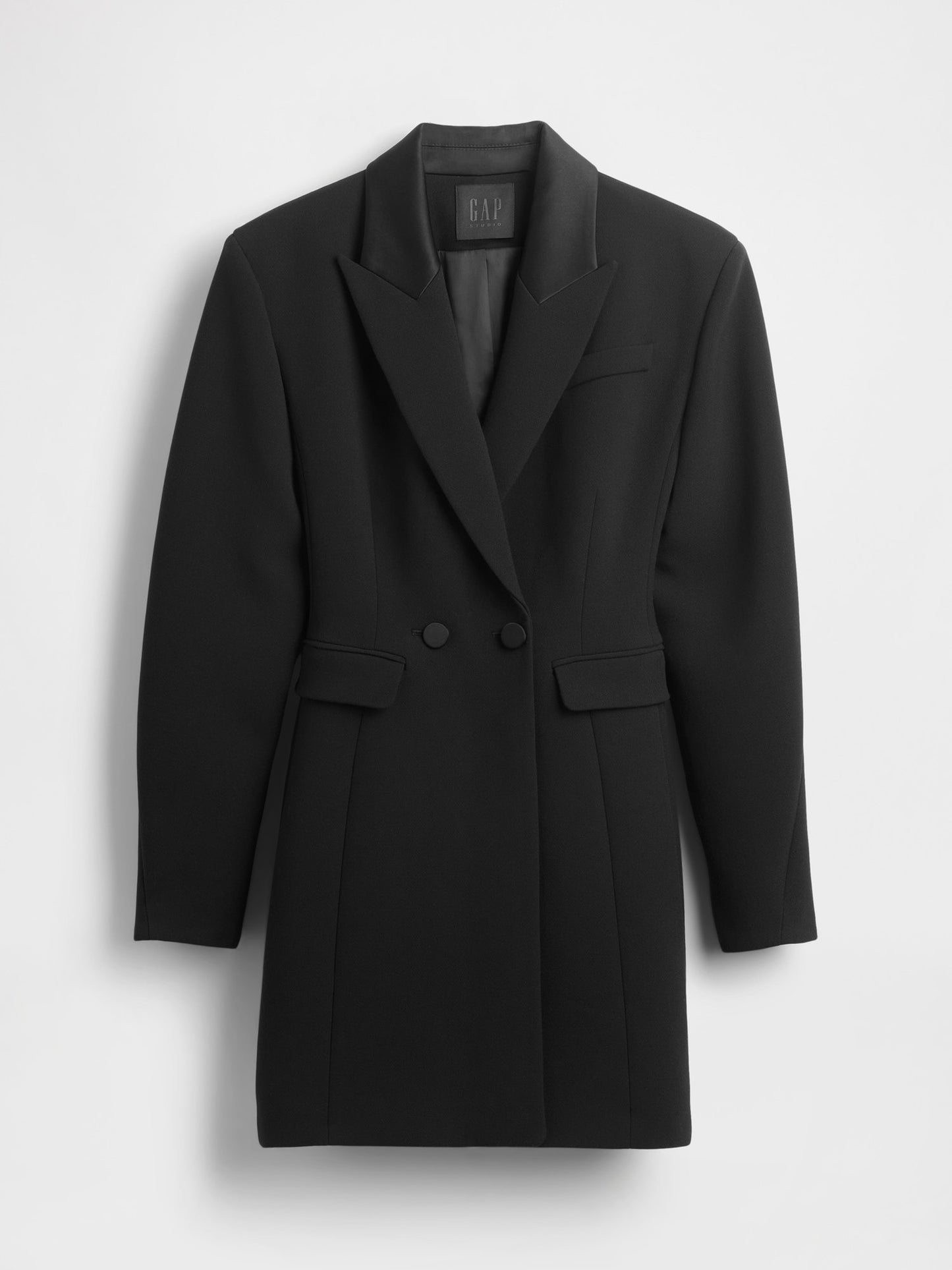 Siyah Gapstudio Tailored Blazer Elbise