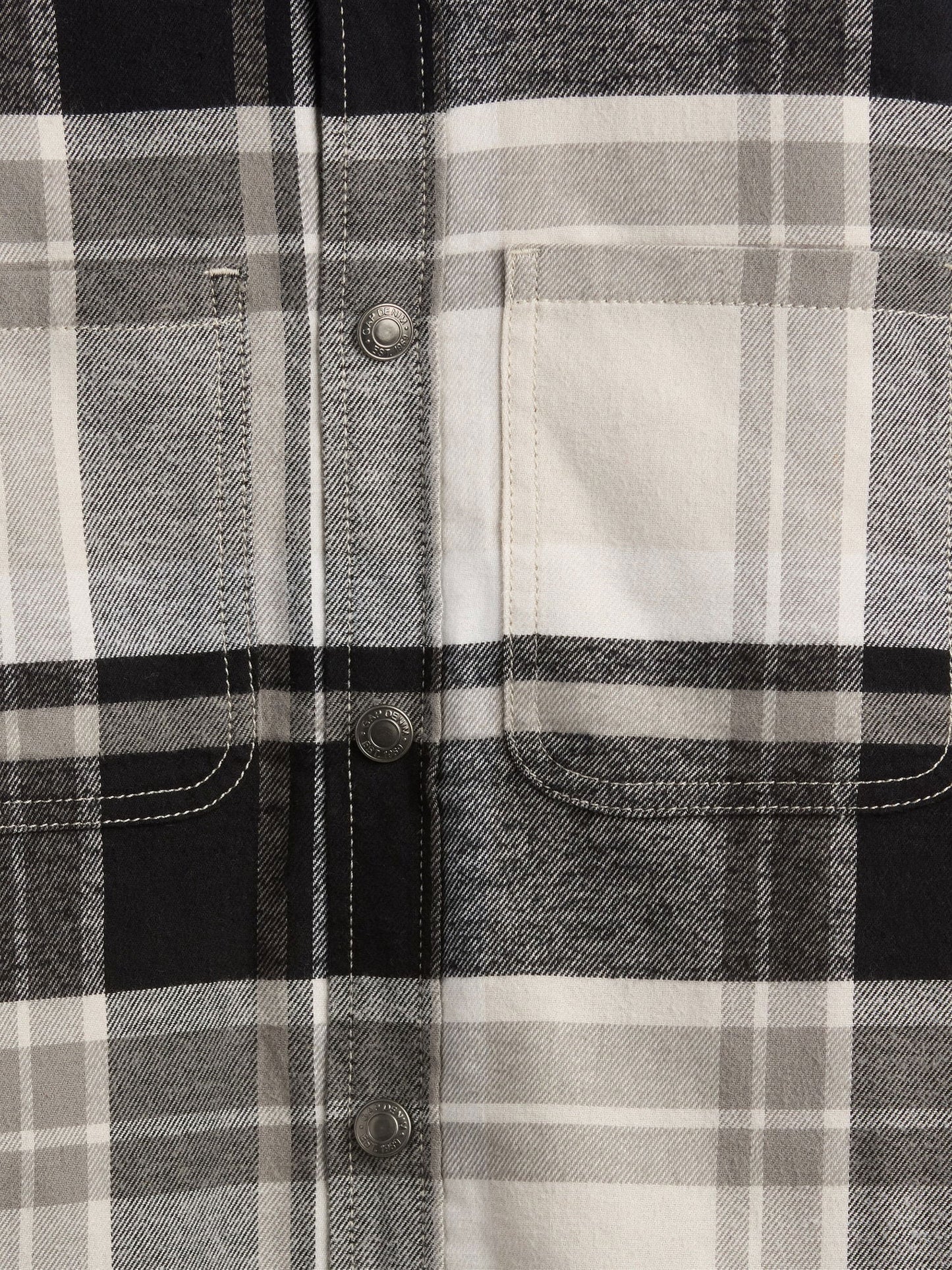 Gri Sherpa Kapüşonlu Flannel Ceket