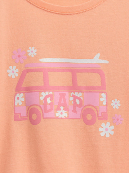 Turuncu Babygap Grafik T-shirt