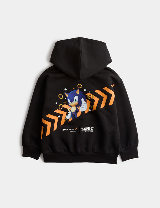 Sonic™ X Mclaren™ Çocuk Kapüşonlu Sweatshirt