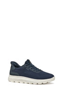 Geox Erkek Lacivert U Spherica Plus A - Knit.te + Sy Bağcıklı Sneaker