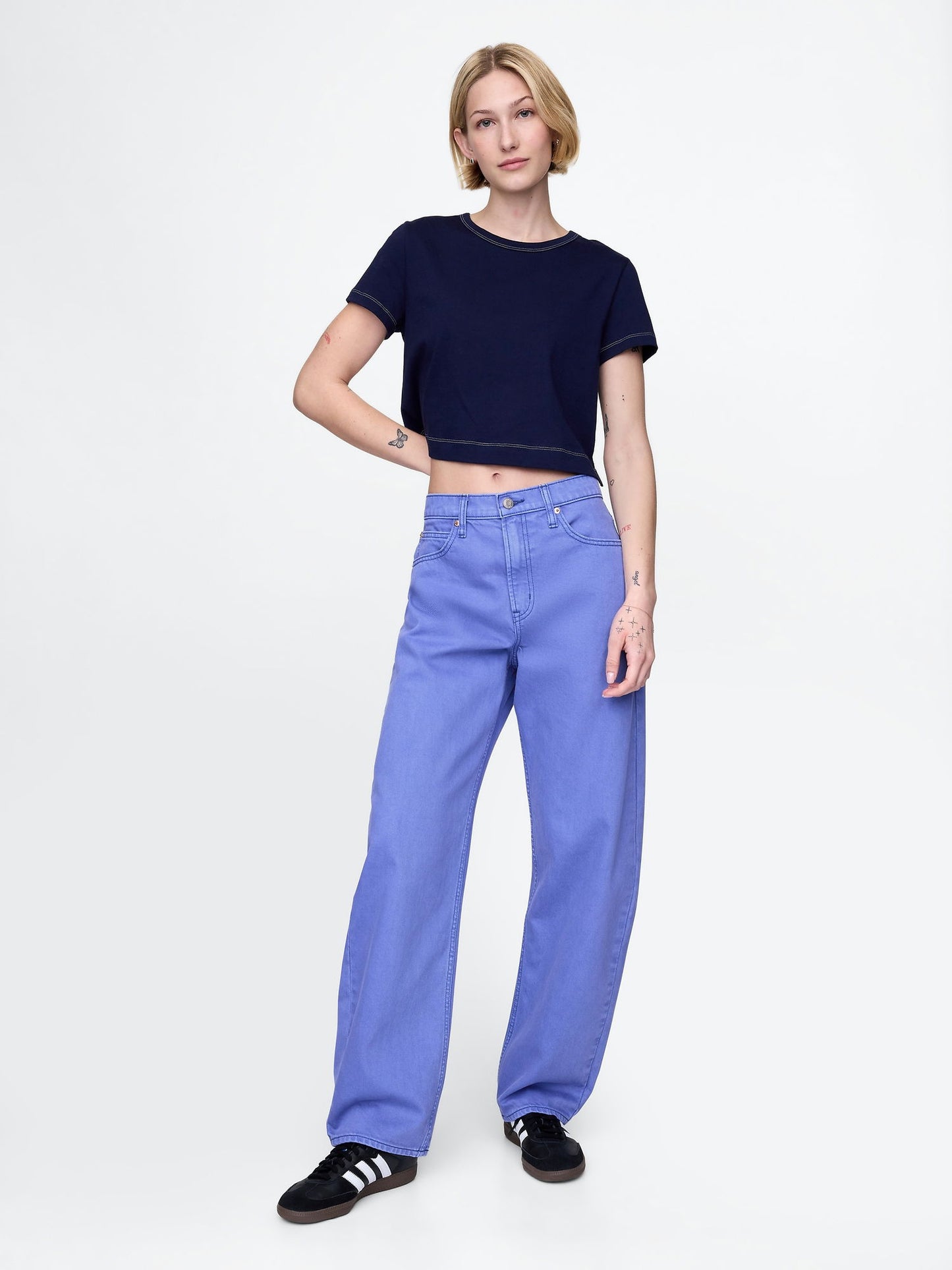Mavi High Rise Barrel Jean Pantolon