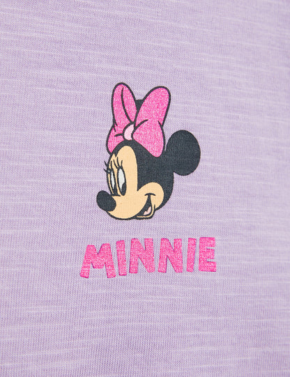 Saf Pamuklu Minnie Mouse:trade_mark: T-shirt (2-7 Yaş)