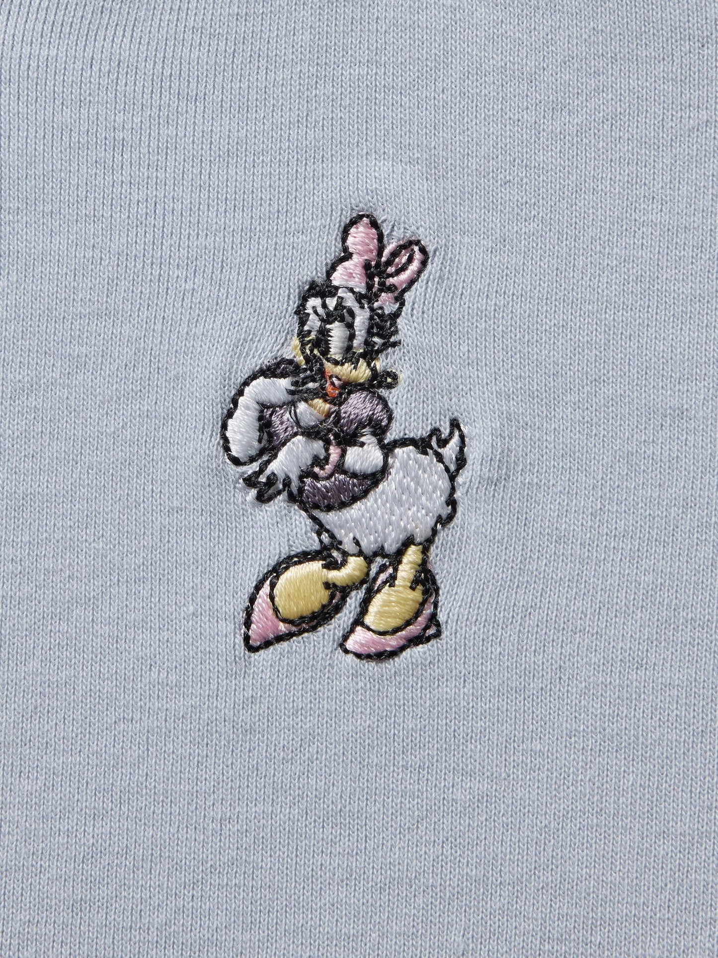 Açık Mavi Gap × Disney Bisiklet Yaka Crop T-shirt