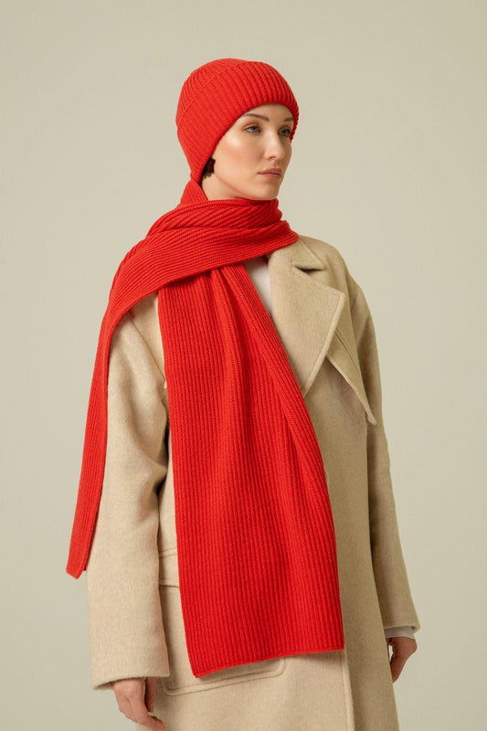 Fitilli Yün Narçiçeği Atkı