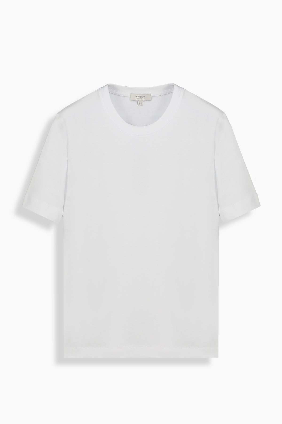 Fiyero Bisiklet Yaka Beyaz Tişört