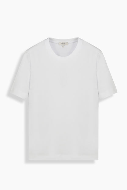 Fiyero Bisiklet Yaka Beyaz Tişört