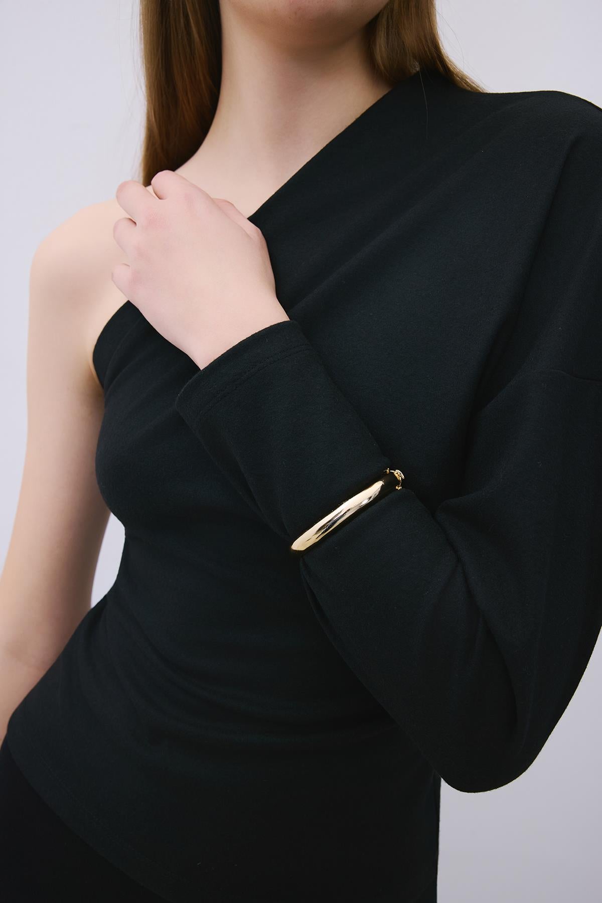 Modern Gold Kelepçe Bileklik