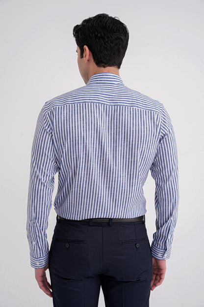 G 1598 Gömlek Slim Lacivert