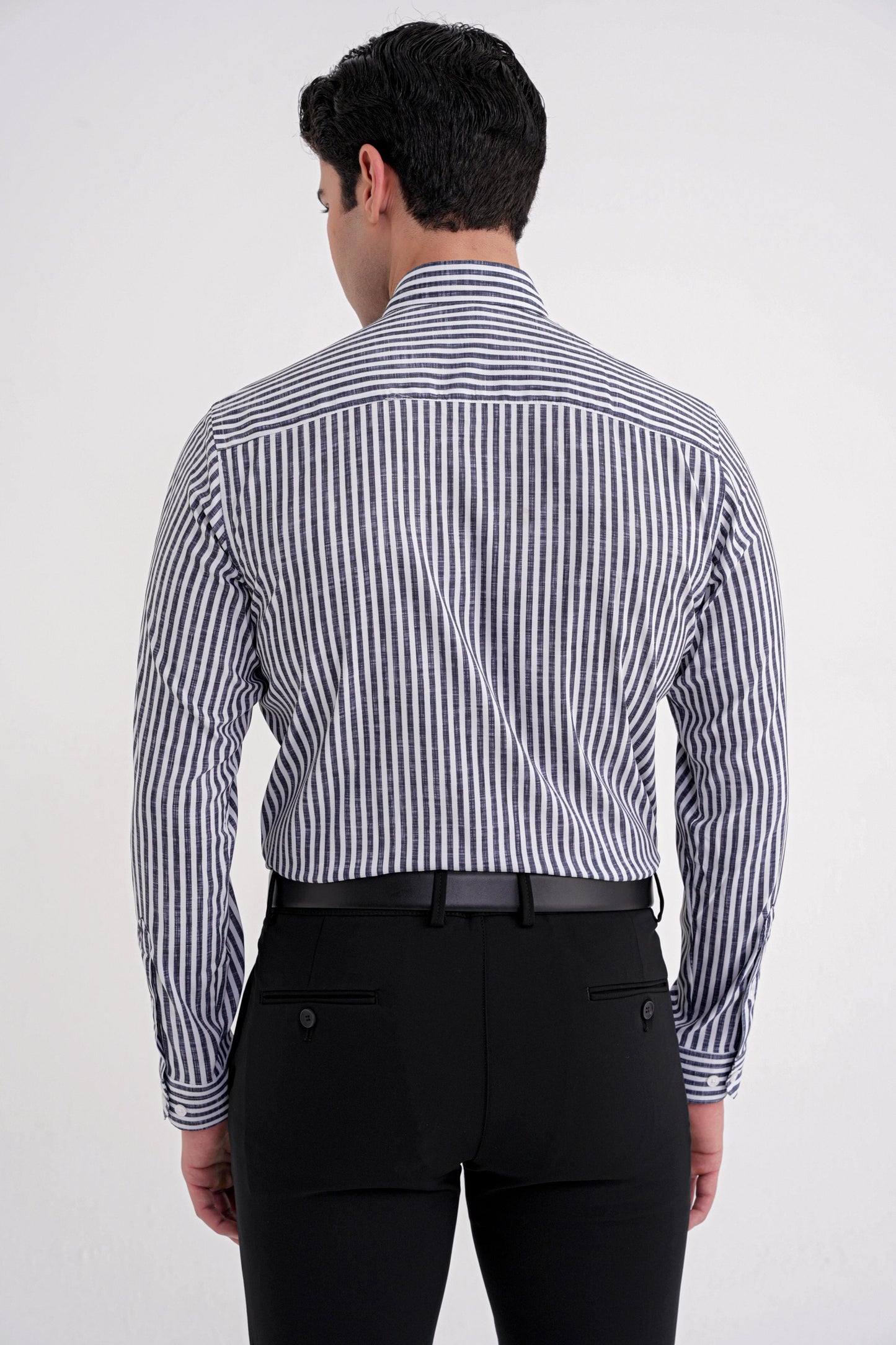 G 1598 Gömlek Slim Siyah