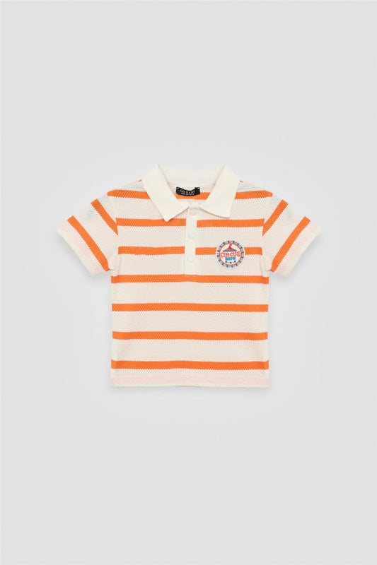 Erkek Bebek Çizgili Tshirt