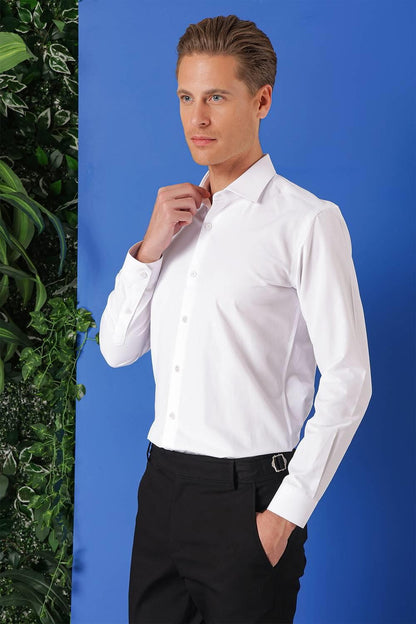 Gk 2021 Regular Beyaz Altro Gömlek