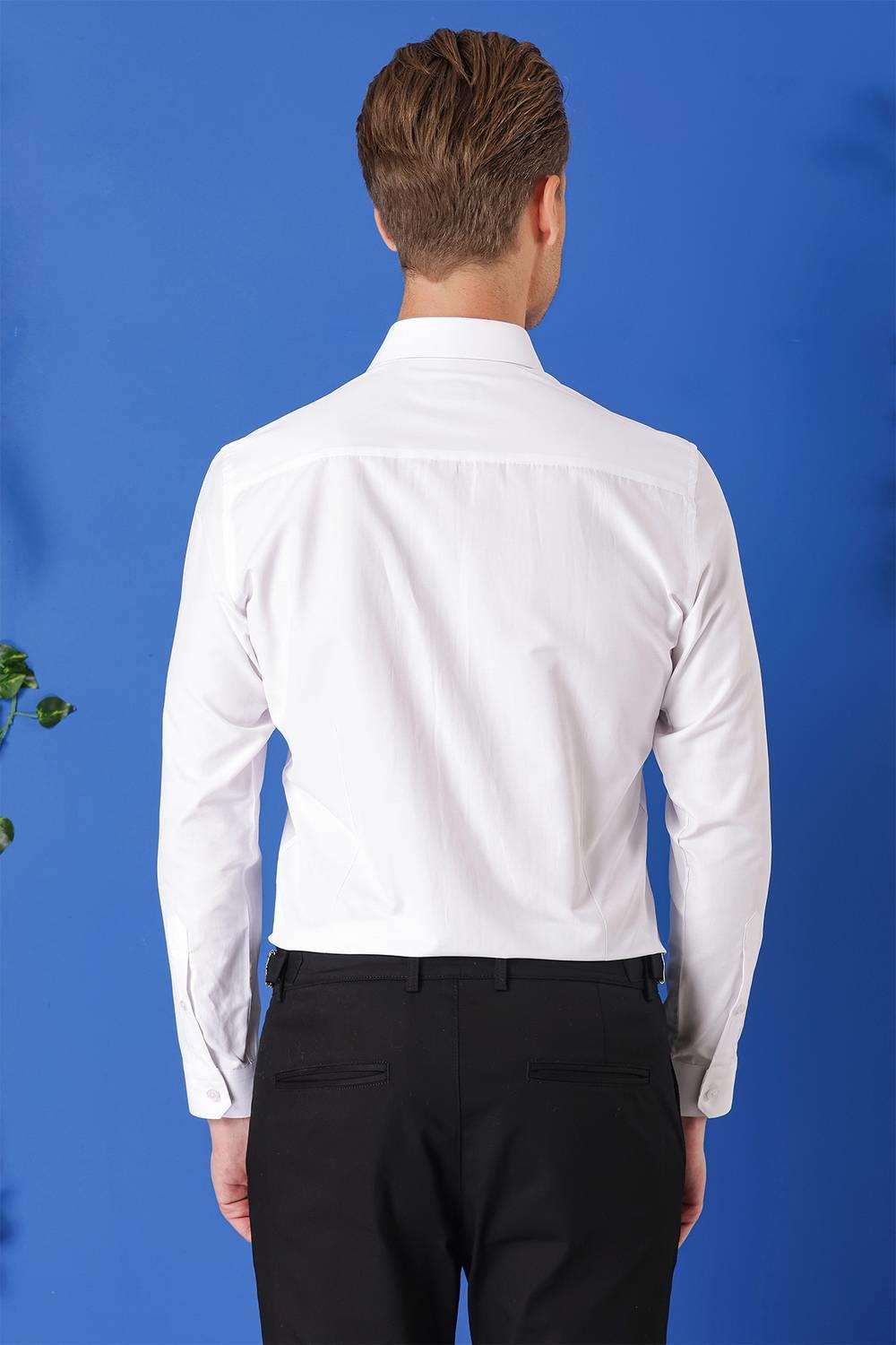 Gk 2021 Regular Beyaz Altro Gömlek