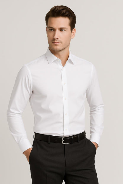Gk 649 Beyaz Altro Gömlek