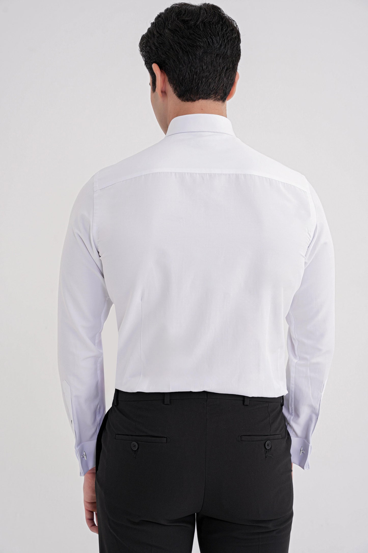 Gk 731 Gömlek Slim Beyaz Smokin