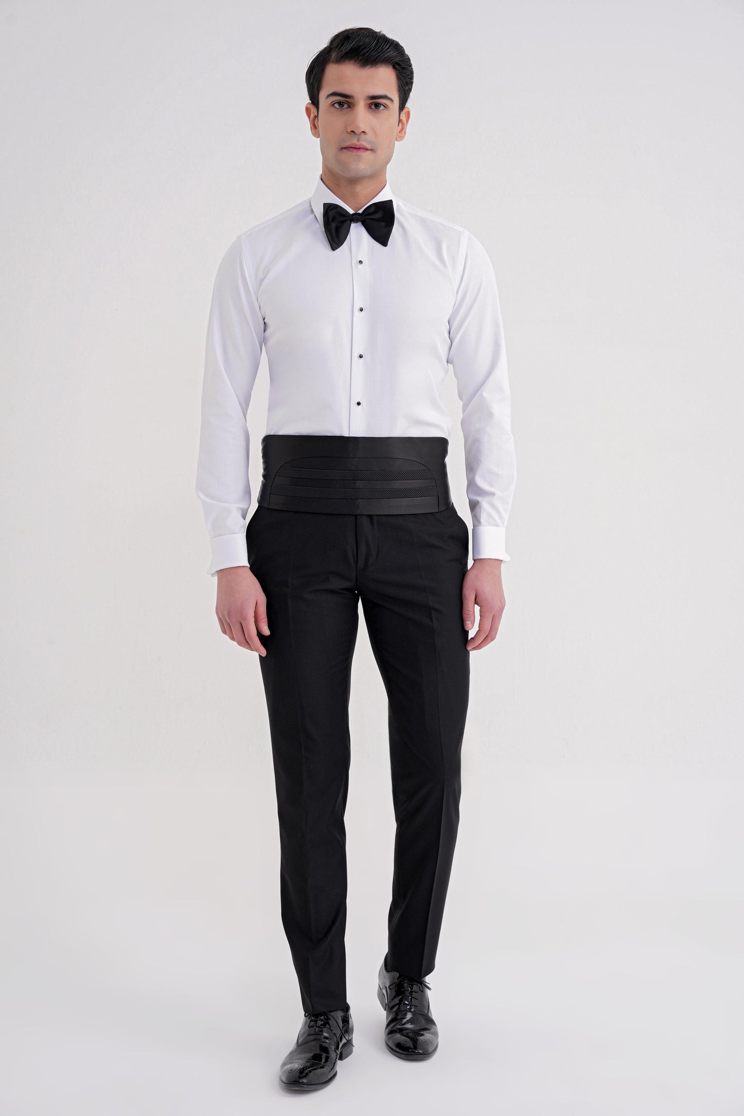 Gk 731 Gömlek Slim Beyaz Smokin