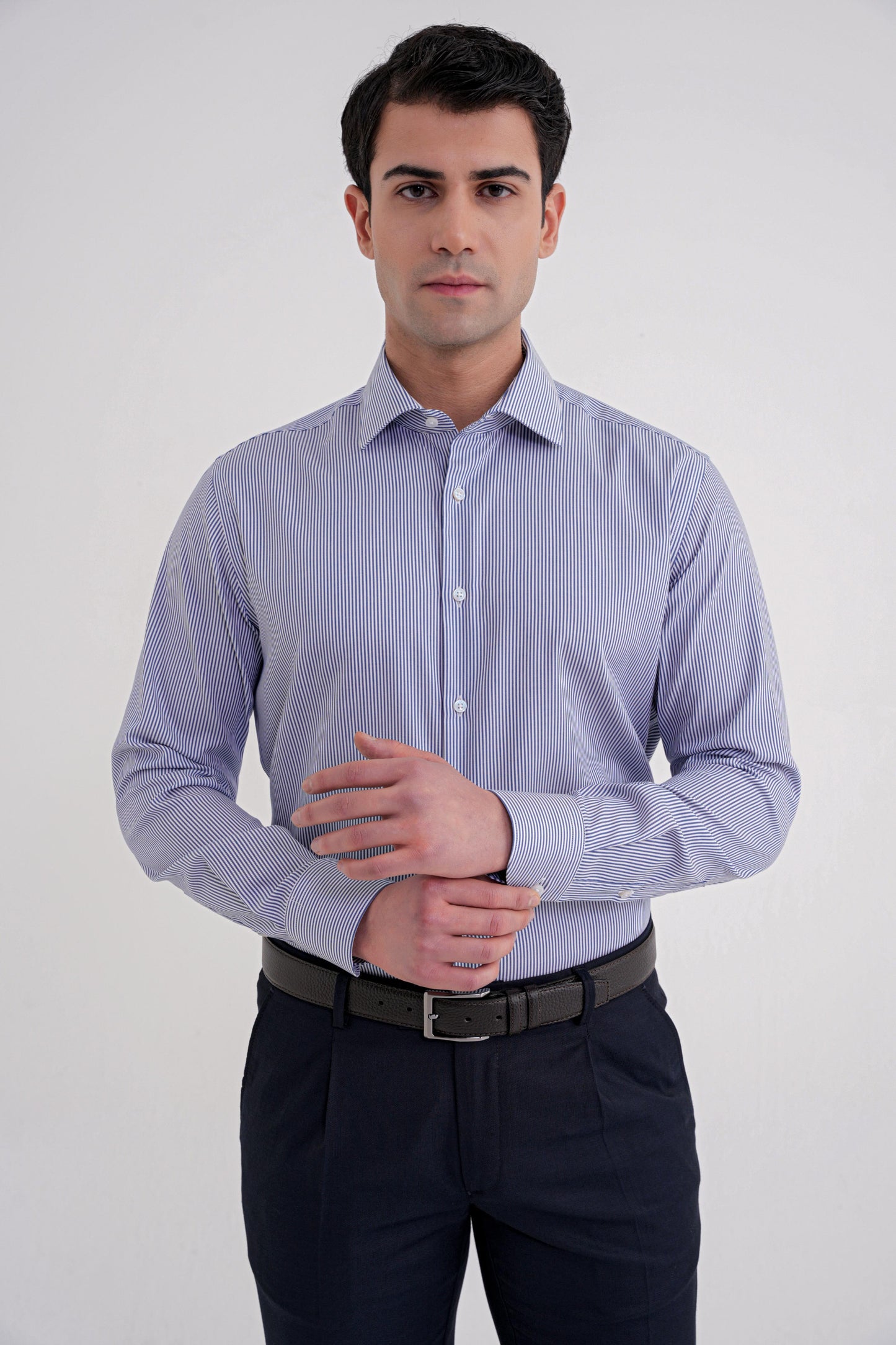 Gk 751 Gömlek Comfort Lacivert