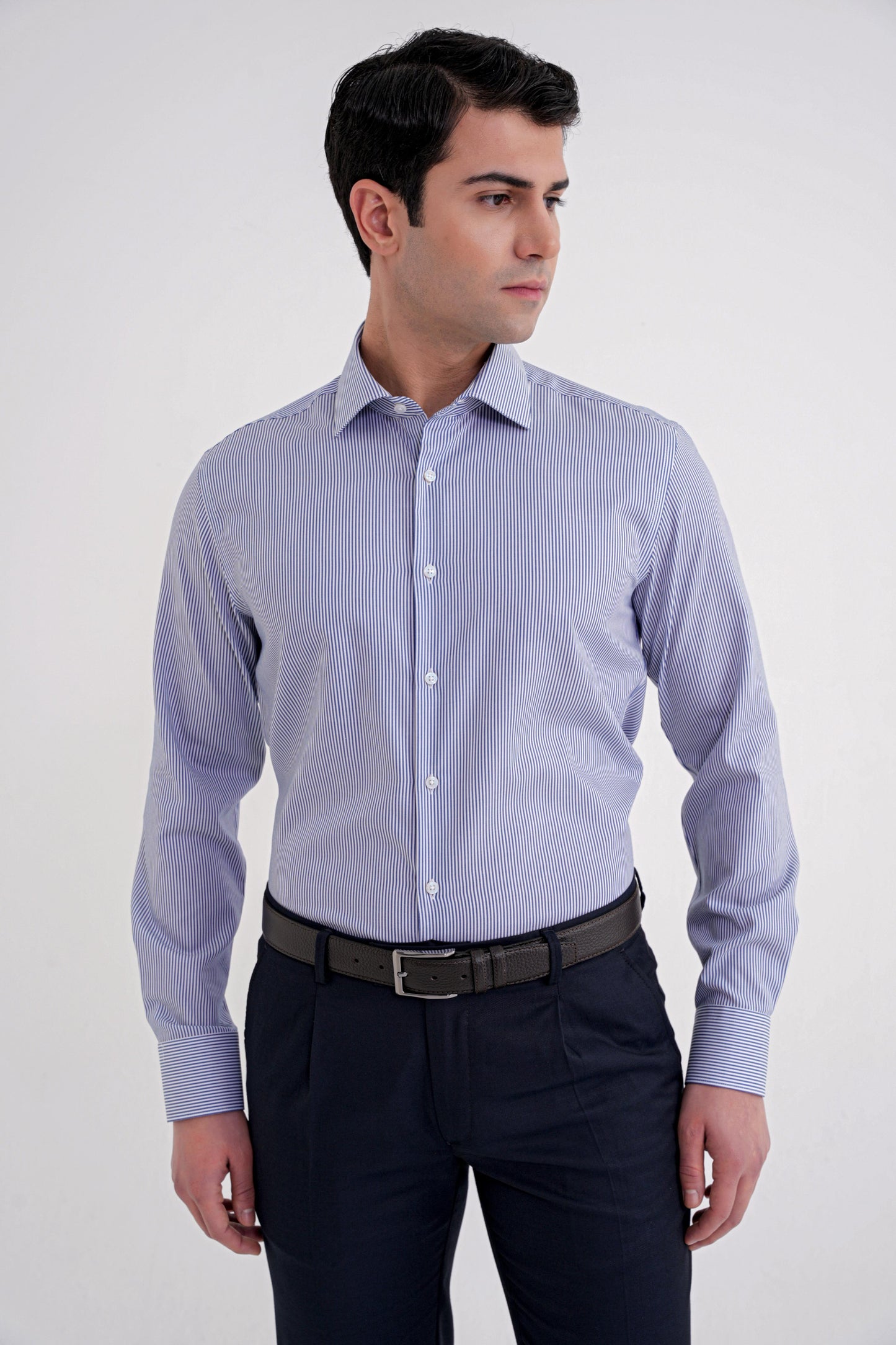 Gk 751 Gömlek Comfort Lacivert