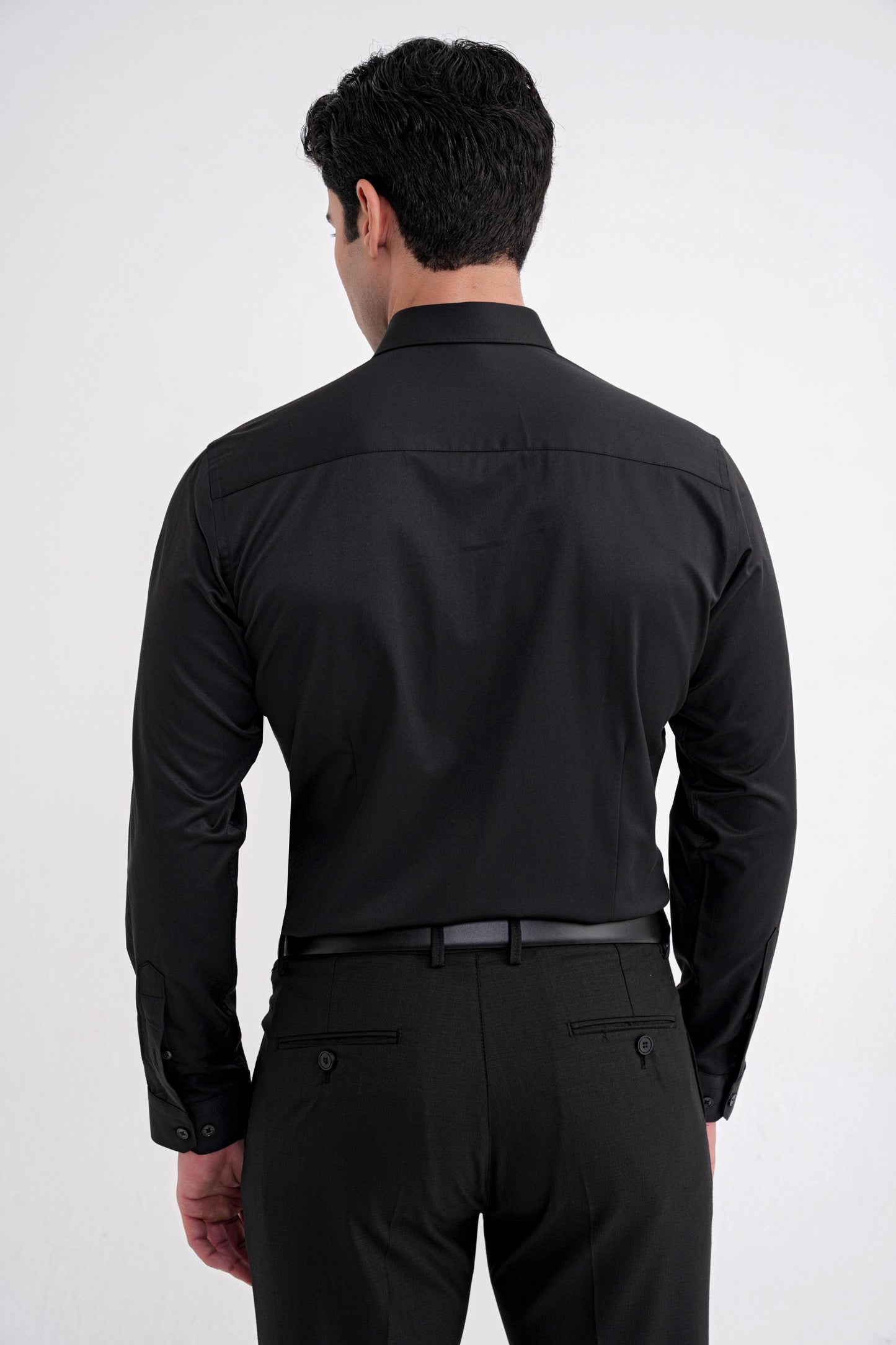 Gk 753 Gömlek Slim Siyah