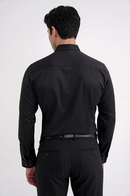 Gk 753 Gömlek Slim Siyah