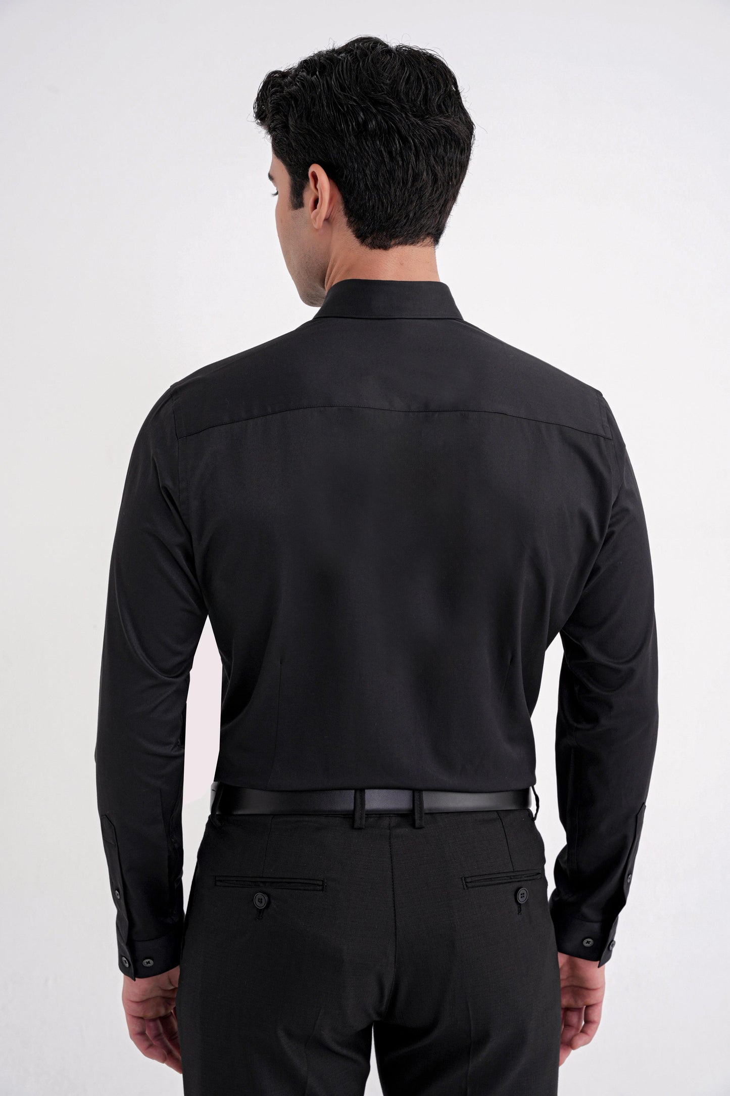 Gk 754 Gömlek Slim Siyah