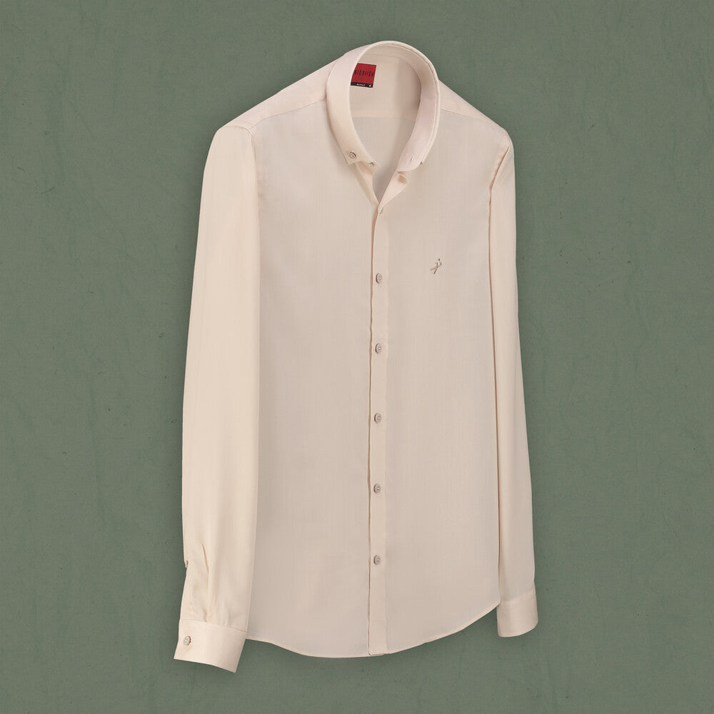 Goias Uzun Kol Bej Gömlek