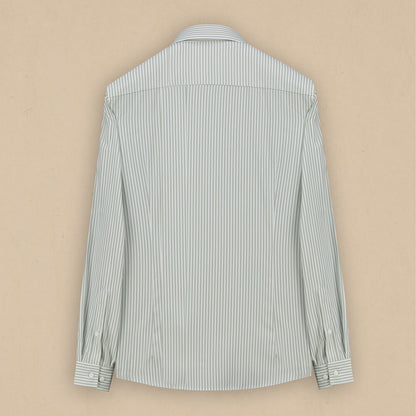 Goias Soho Açık Yeşil Çizgili Gömlek