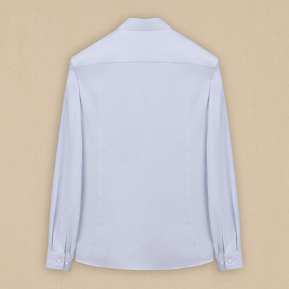 Goias Soho Mikro Desenli Mavi Gömlek