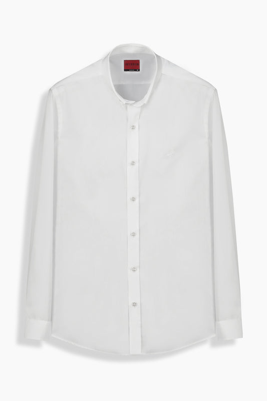 Goias Uzun Kol Beyaz Gömlek