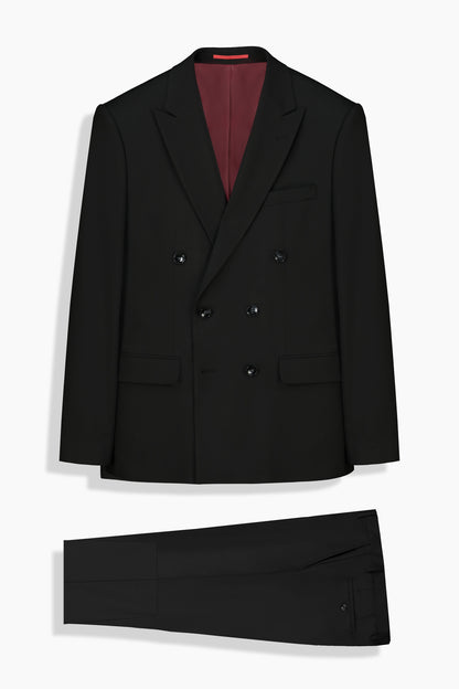 Golden Resta Slim Fit Siyah Takım Elbise