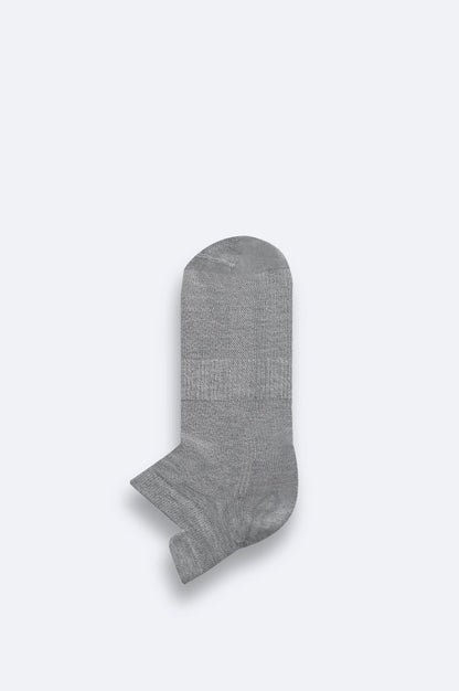 Gri Bambu Patik Çorap