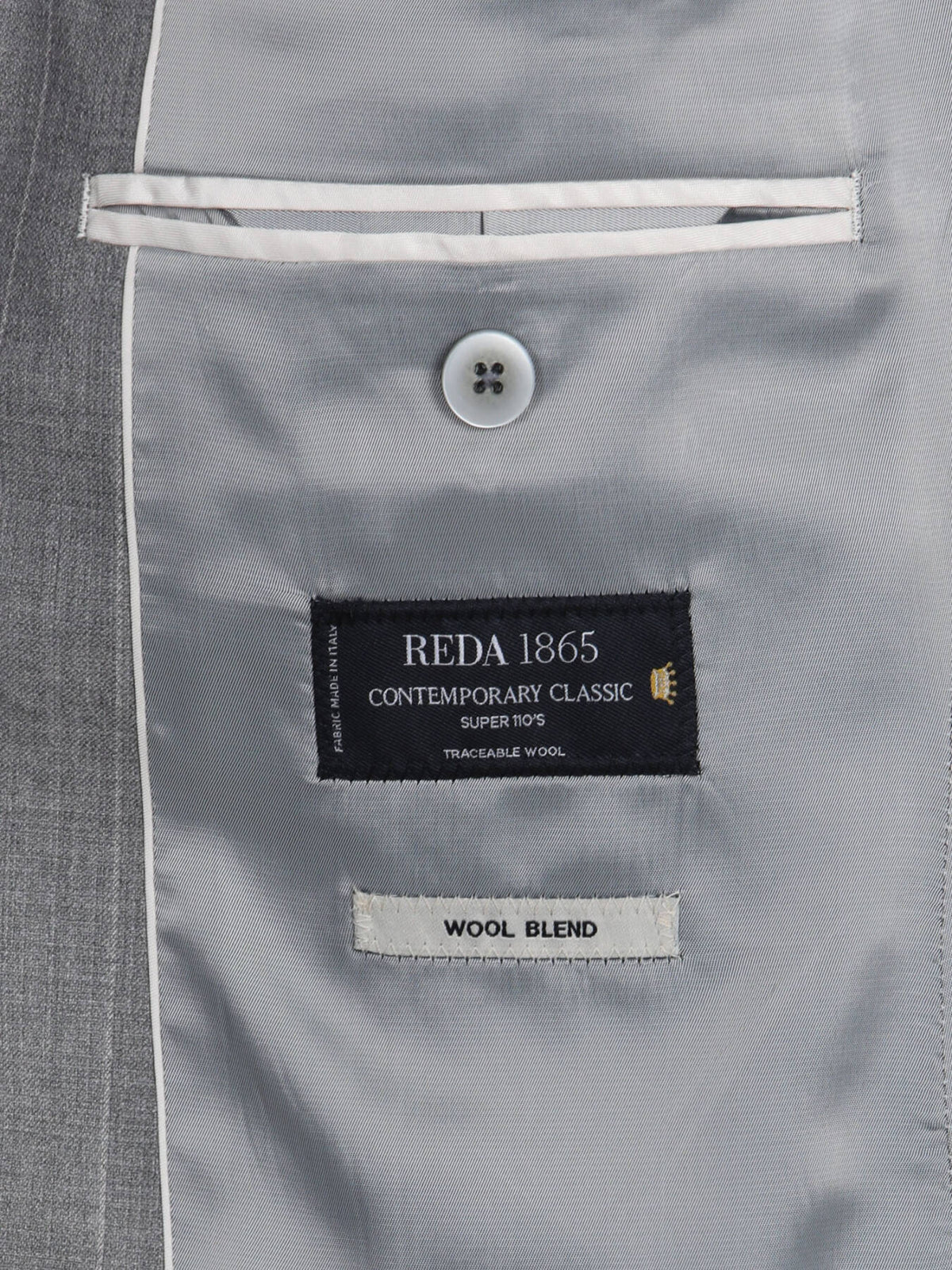 Gri Çizgili Modern Fit Ipek Karışımlı Takım Elbise