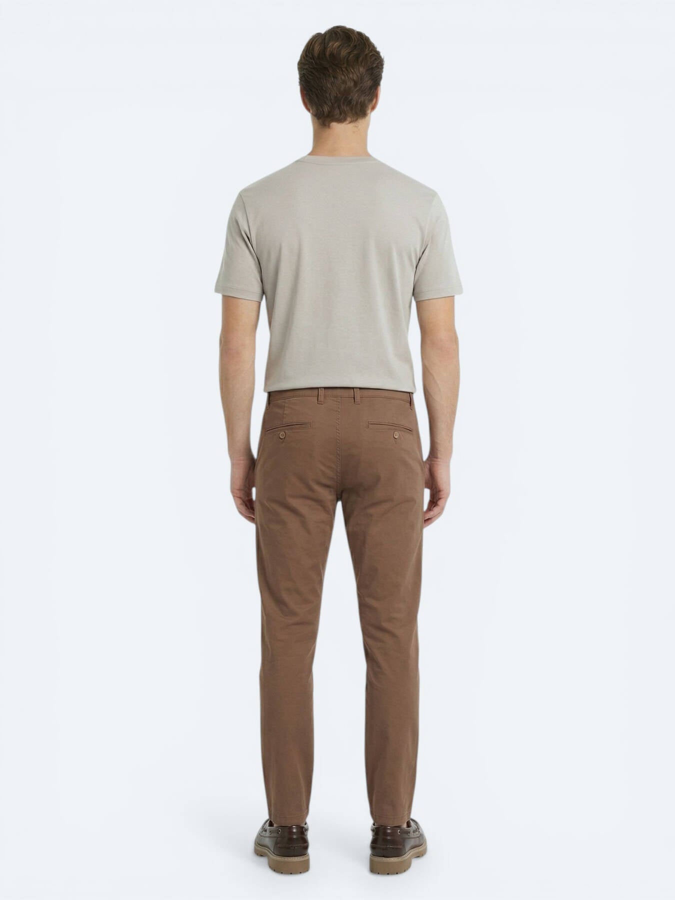 Gri Düz T-shirt