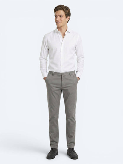 Gri Kumaş Jogging Fit Casual Pantolon