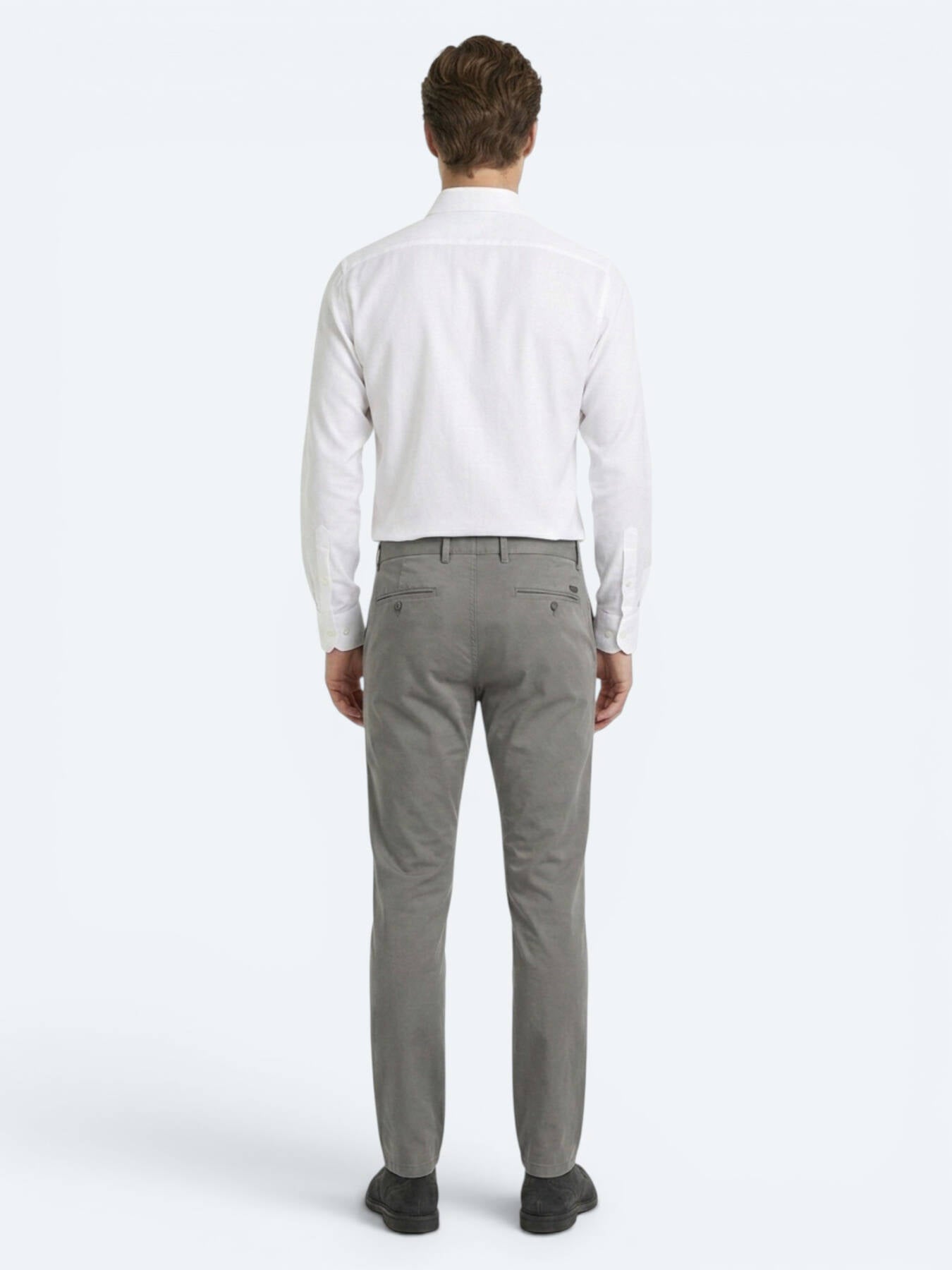 Gri Kumaş Jogging Fit Casual Pantolon