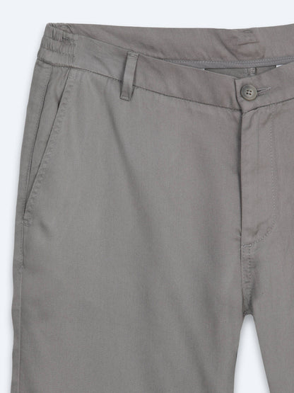 Gri Kumaş Jogging Fit Casual Pantolon