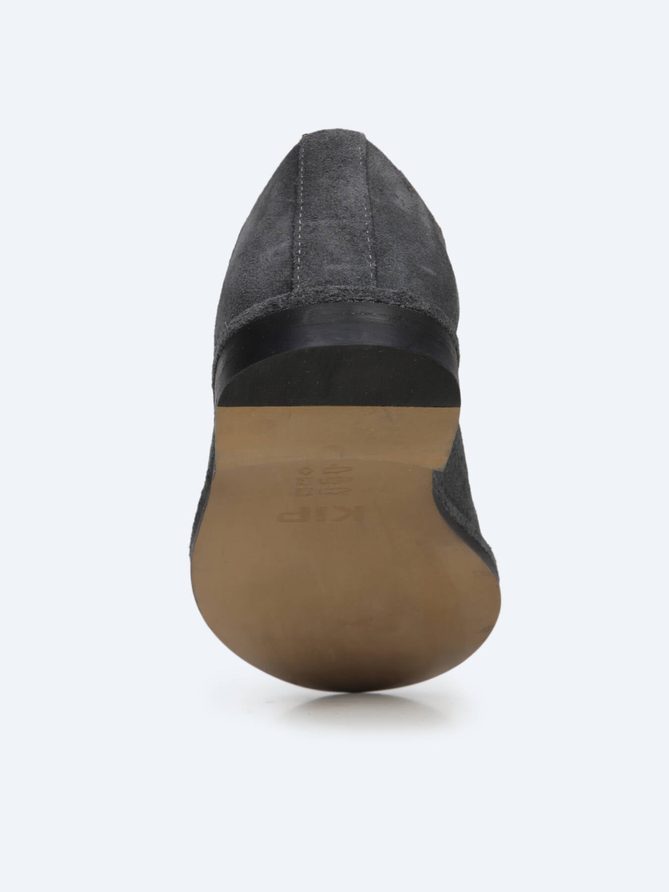 Gri Süet Smart Casual Ayakkabı