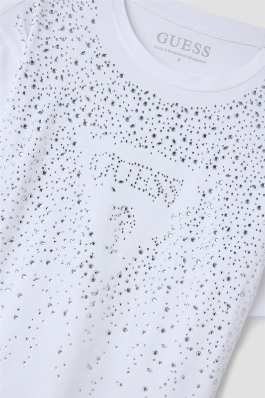 Kız Çocuk Beyaz Tshirt