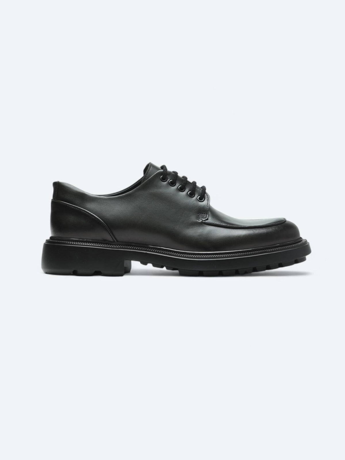 Haki Deri Smart Casual Ayakkabı