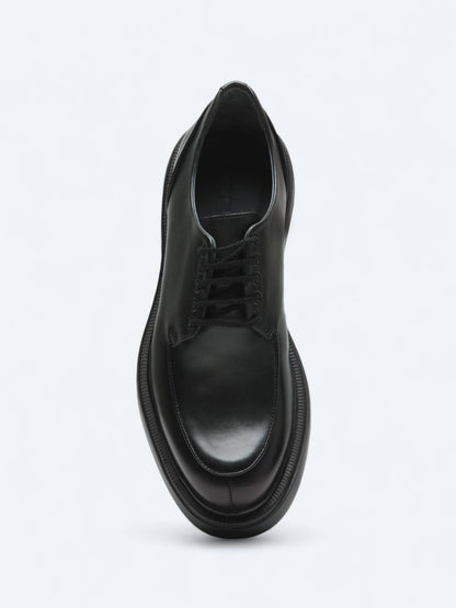 Haki Deri Smart Casual Ayakkabı