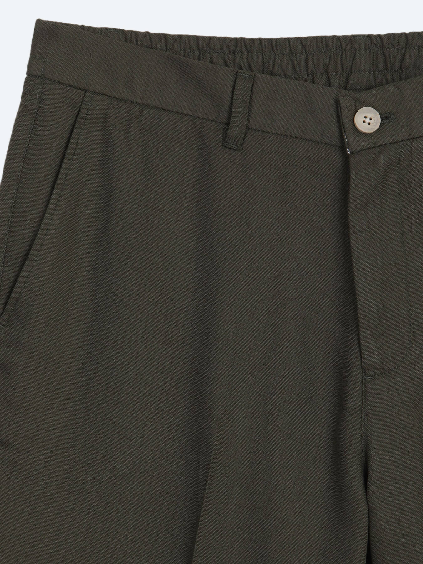 Haki Kumaş Jogging Fit Casual Pantolon