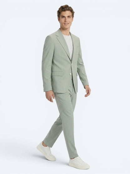 Haki Modern Fit Takım Elbise