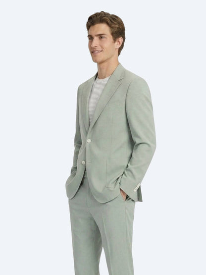Haki Modern Fit Takım Elbise